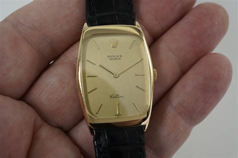 rolex cellini gold 1975|Rolex cellini 18k gold.